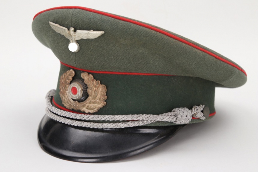 Heer Art.Rgt.17 visor cap - unit marked