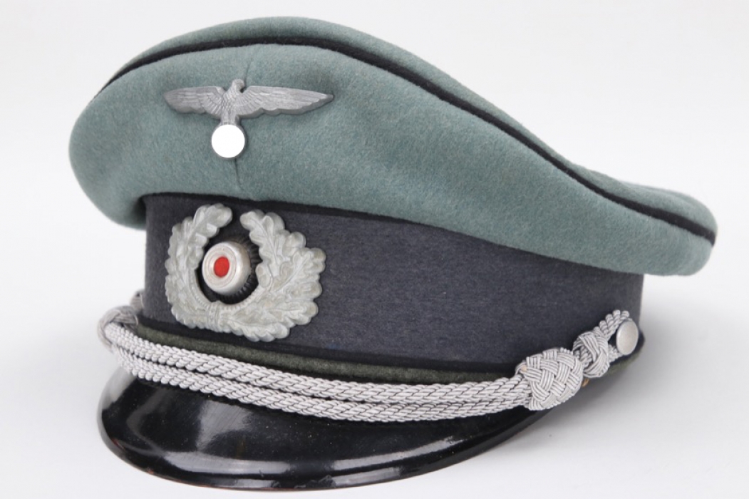 Lt. Oser - Heer Feldeisenbahn official's visor cap