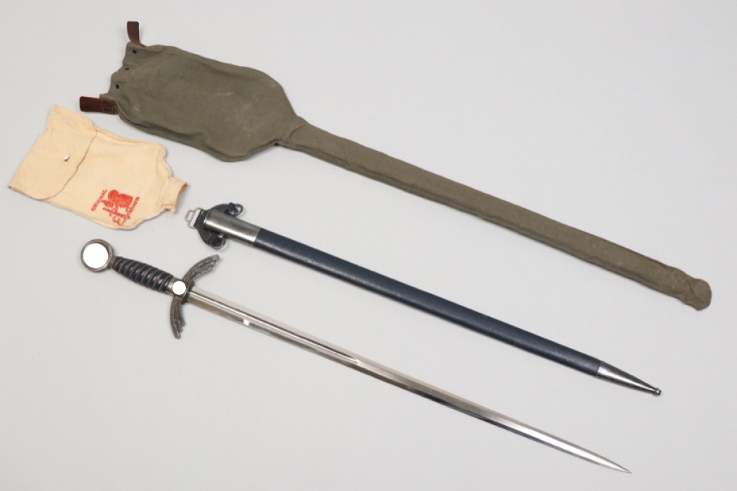 Luftwaffe sword with hilt cover & bag - Eickhorn