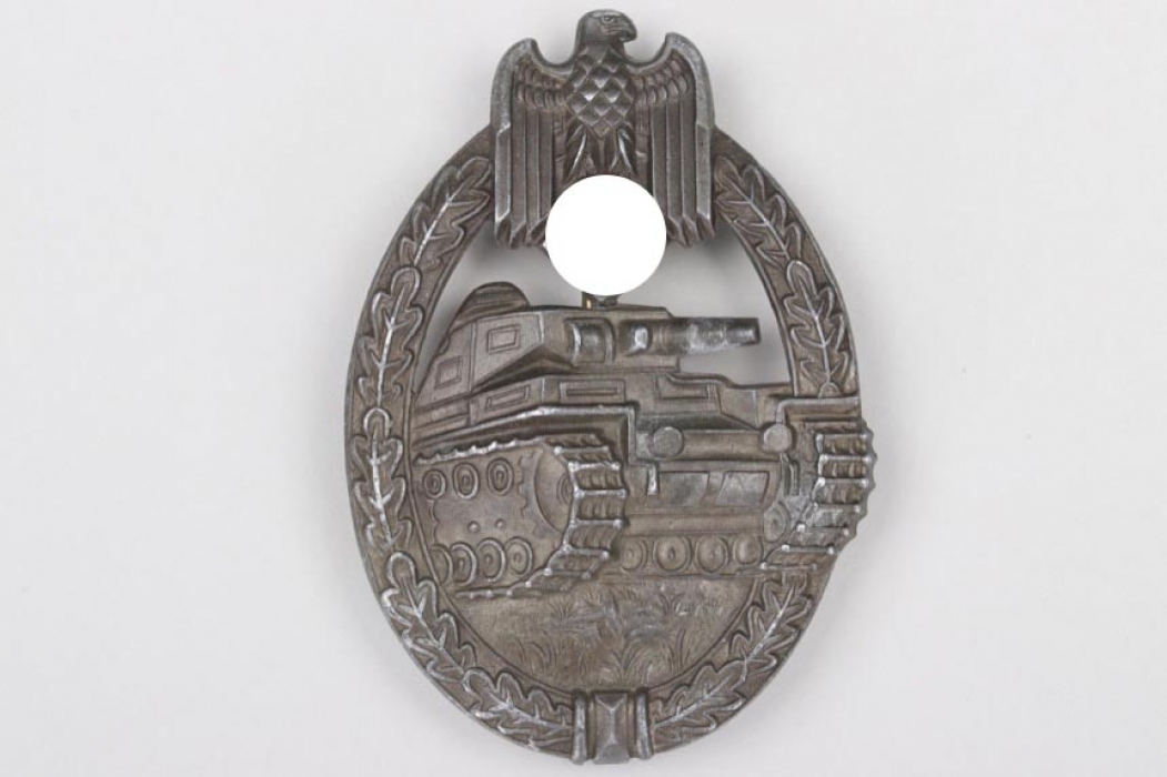 Tank Assault Badge in bronze - 7-wheel
