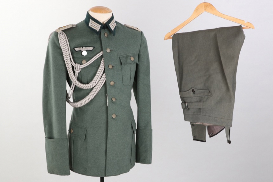 Heer Inf.Rgt.37 field tunic & breeches to Obstltn. Benteler