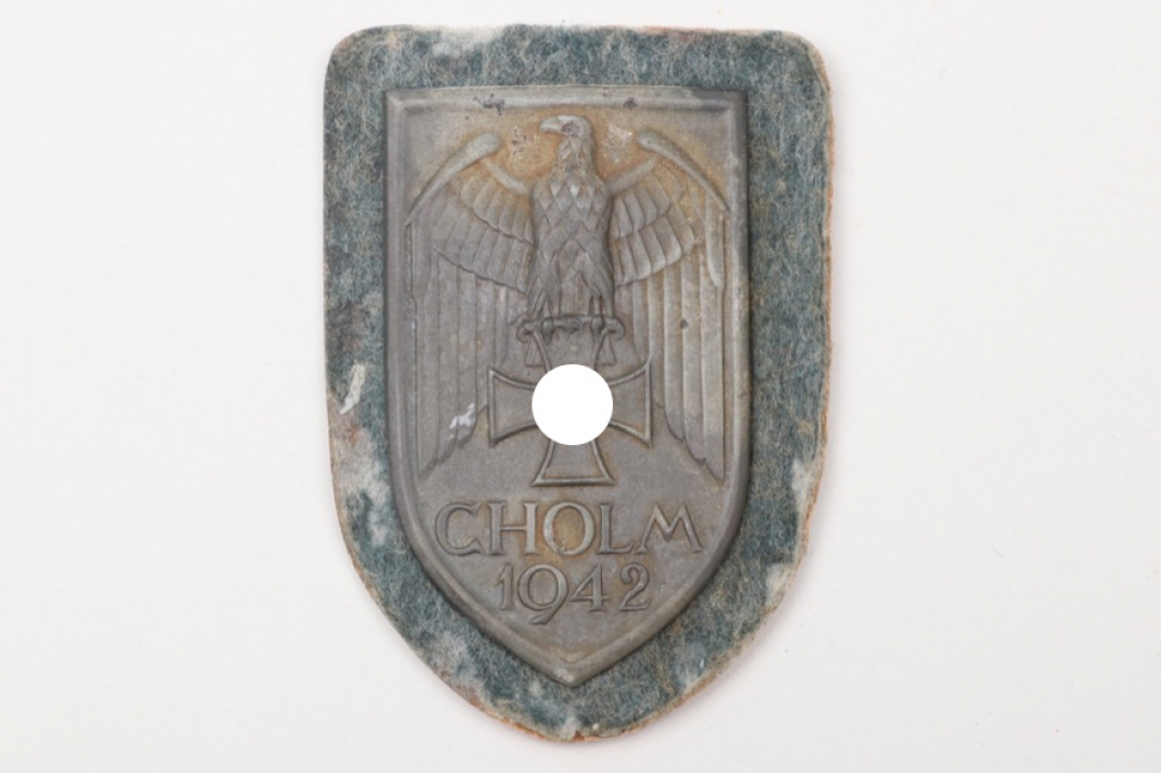 Heer Cholm Shield - zinc