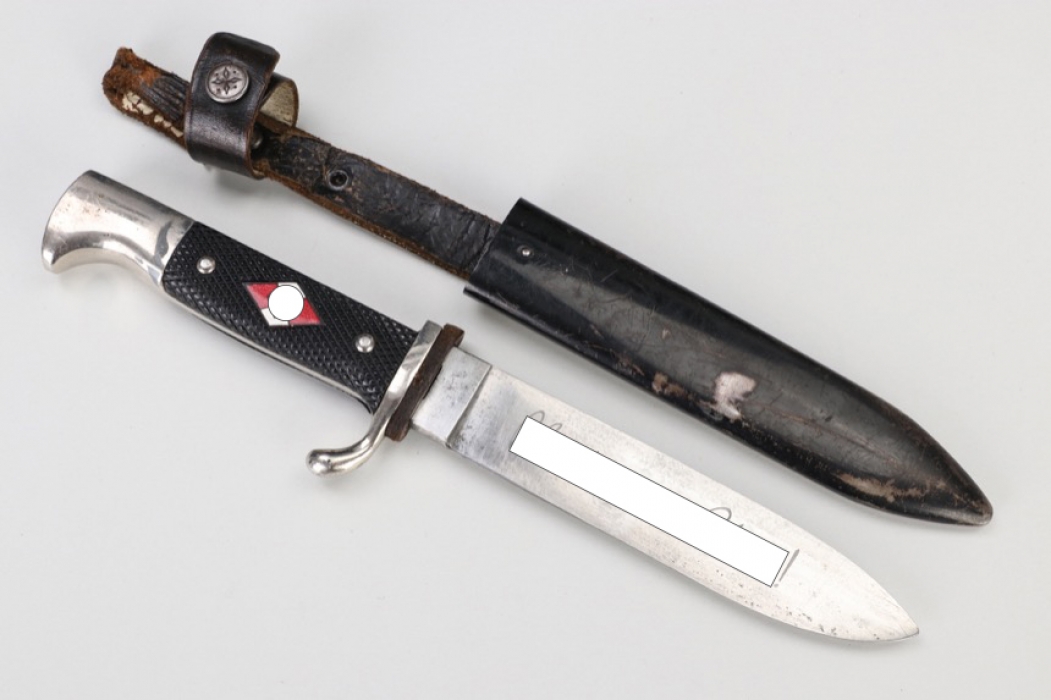 HJ knife with motto - M7/40