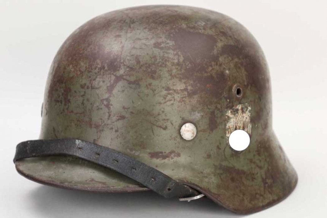 Heer M35 double decal helmet - ET64