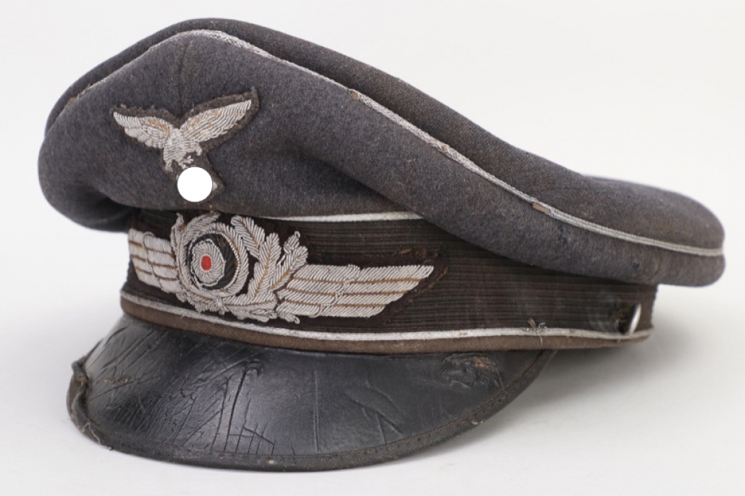 Luftwaffe officer's visor cap - Eduard Sachs