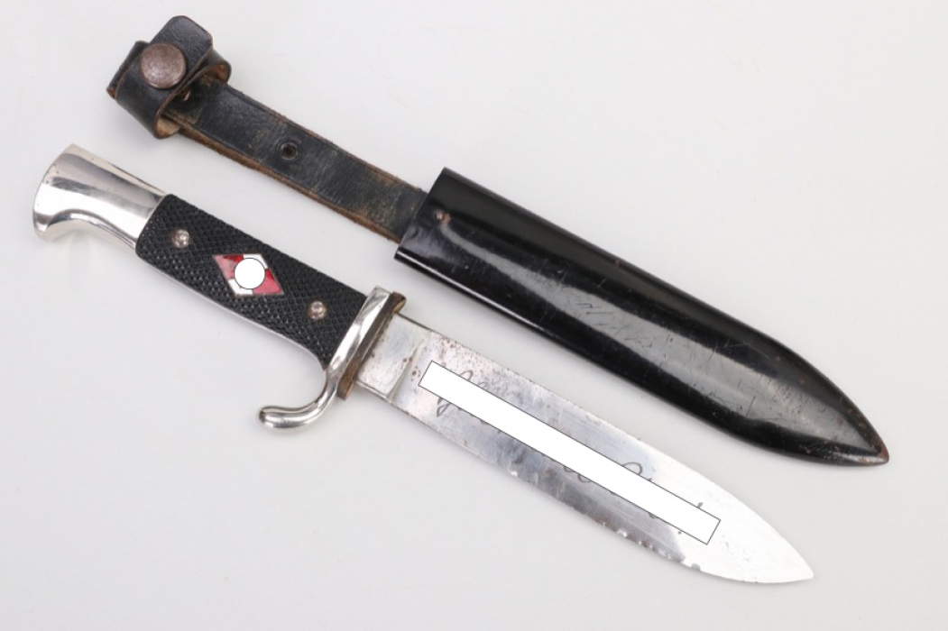 HJ knife with motto - Hörster