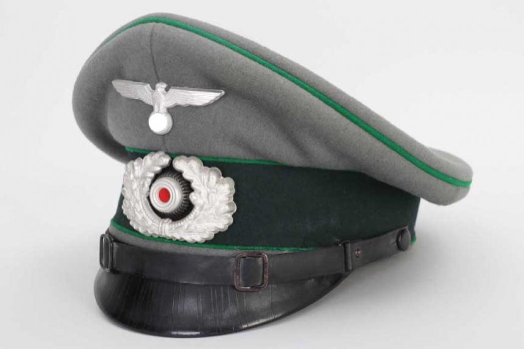 Heer Gebirgsjäger EM/NCO visor cap - named