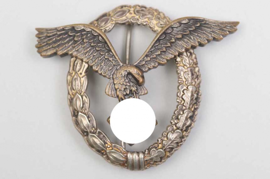 Luftwaffe Pilot's Badge "B&N L" - tombak