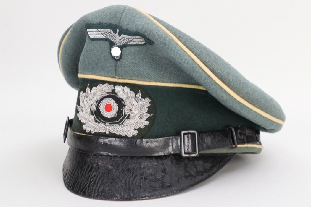 Heer Infanterie officer's "crusher" visor cap