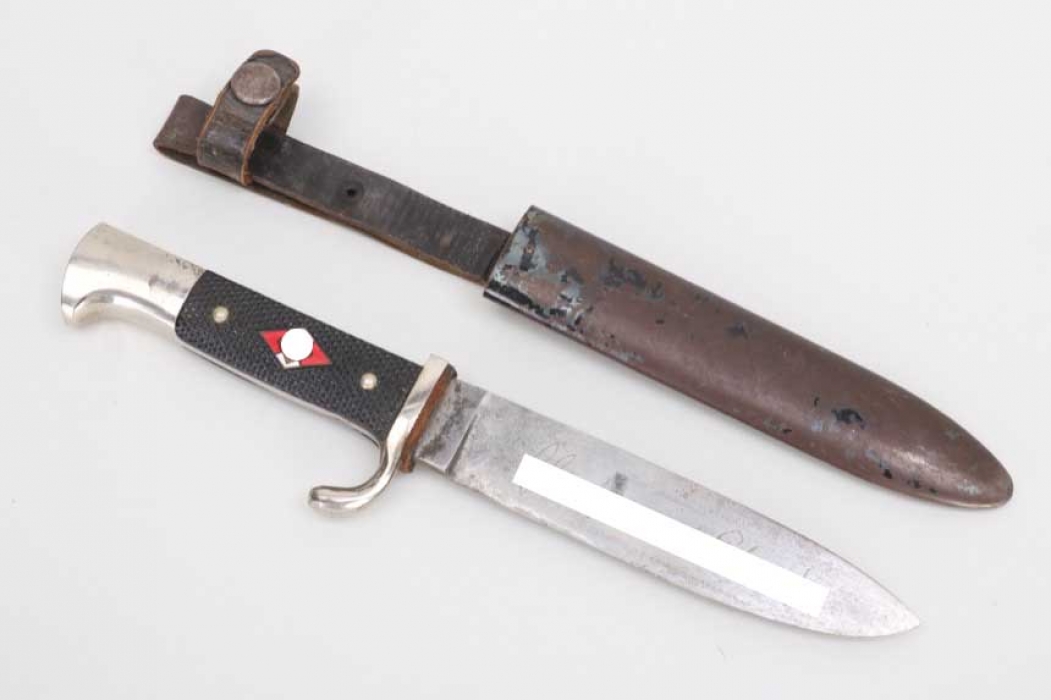 HJ knife with motto - Kuno Ritter