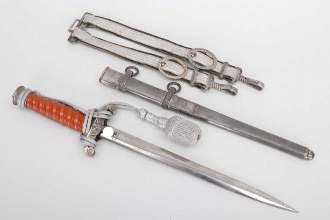 Heer officer's dagger with hangers & portepee - Eickhorn
