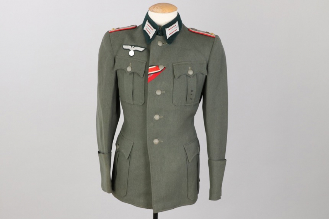 Heer Art.Rgt.736 field tunic - Oberleutnant