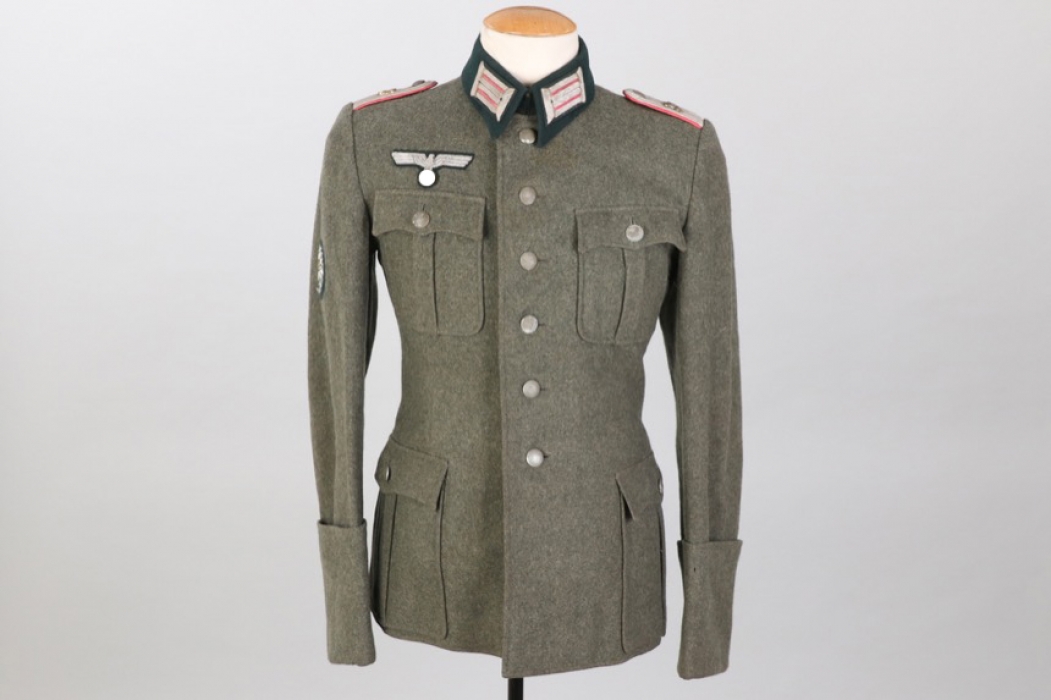 Heer Gebirgs-Panzerjäger officer's field tunic - Lt. Nild
