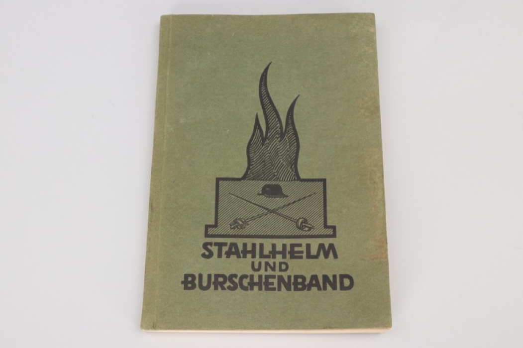 SS-Ogruf. Lankenau - signed book "Stahlhelm und Burschenband"