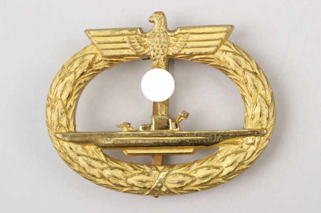 U-Boot War Badge "Schwerin" - tombak