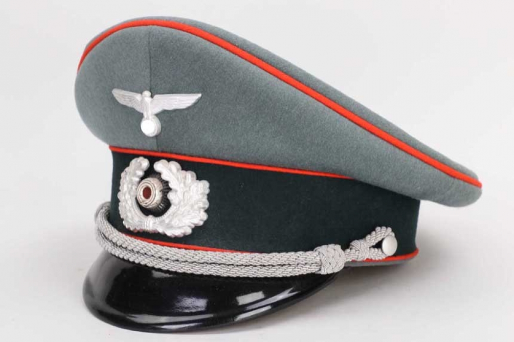 Heer Artillerie officer's visor cap + EREL tag