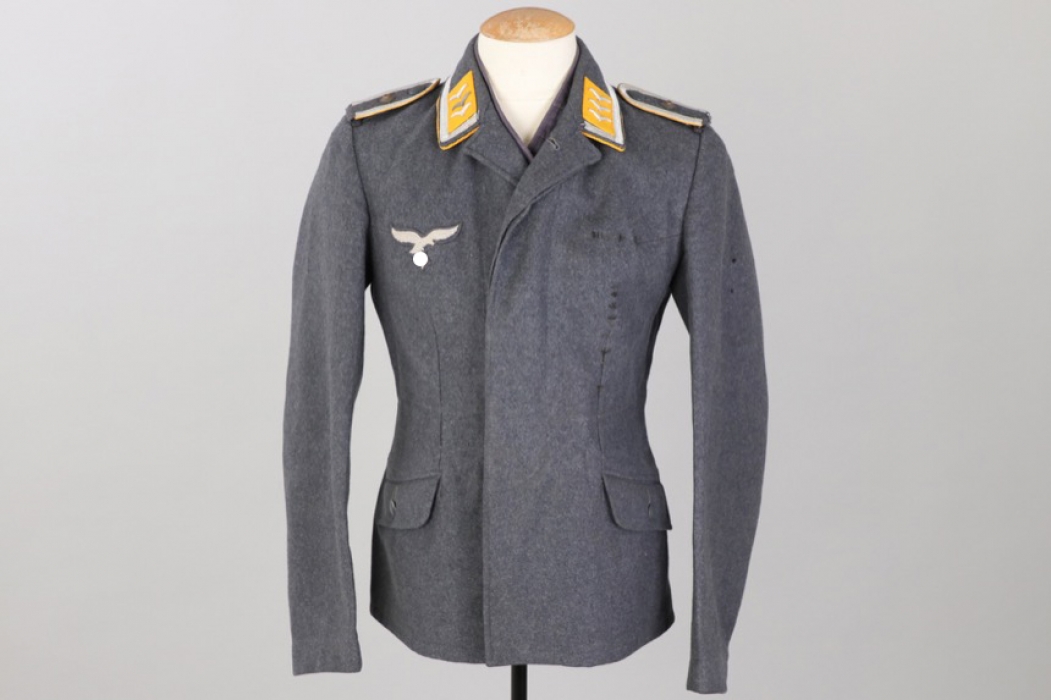 Luftwaffe flying troops flight blouse - Feldwebel (Krim Shield recipient)