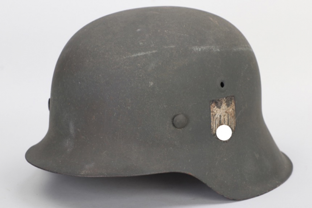 Heer M42 single decal helmet - NS64
