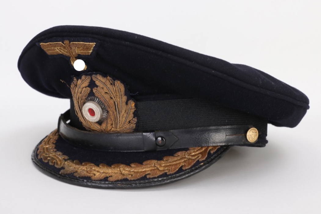 Kriegsmarine officer's visor cap - staff officers