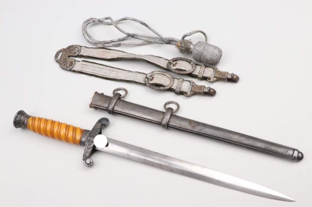 Heer officer's dagger with portepee & hangers - Christianswerk