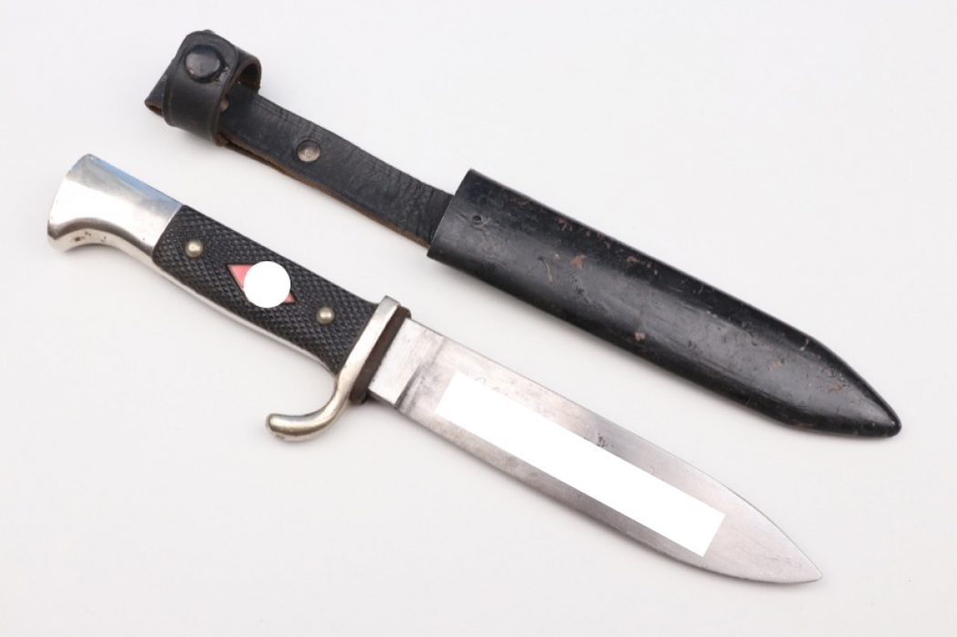 HJ knife with motto and named - M7/42