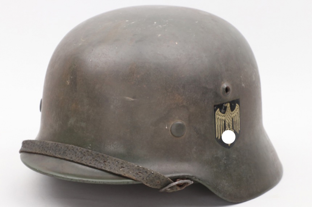 Heer M35 double decal helmet - SE66