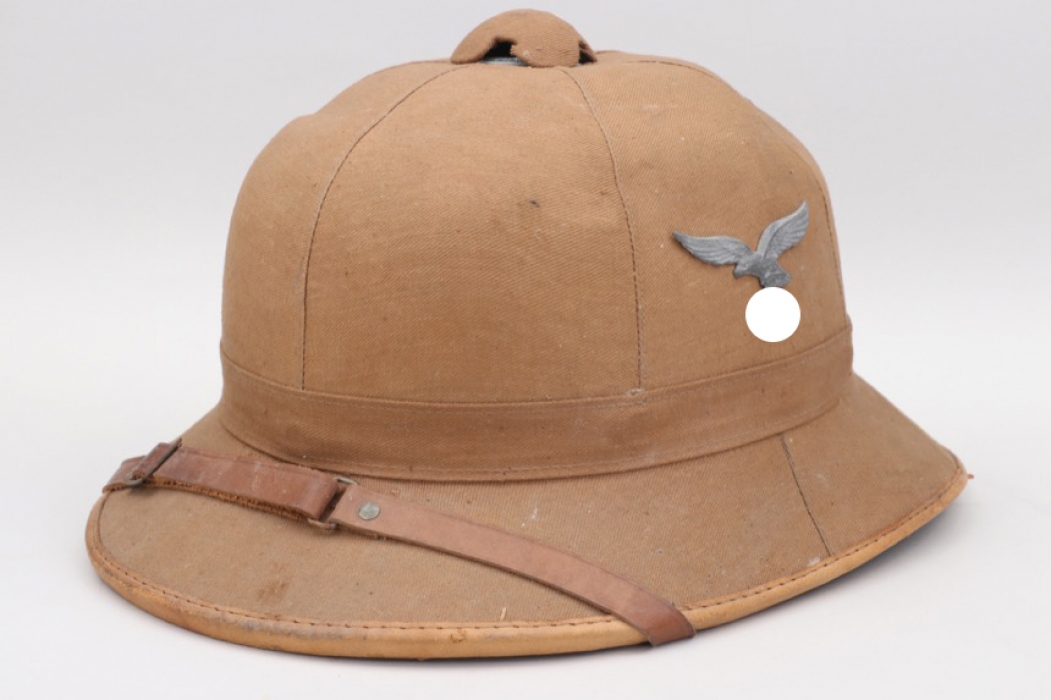 Luftwaffe double decal tropical pith helmet