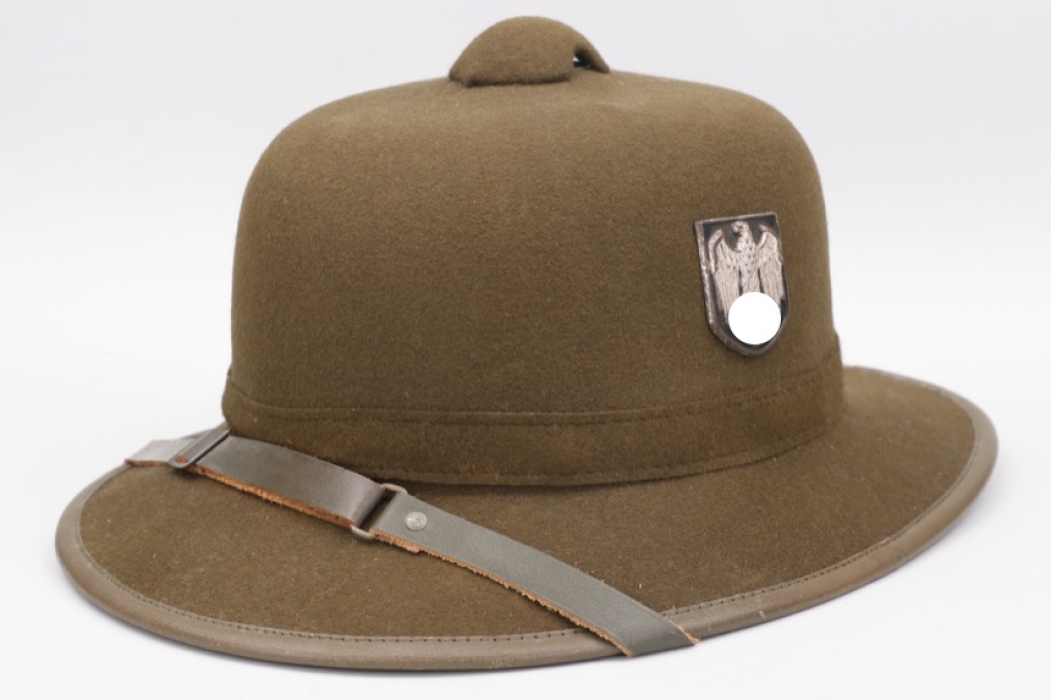 Heer double decal tropical pith helmet - APN 1942