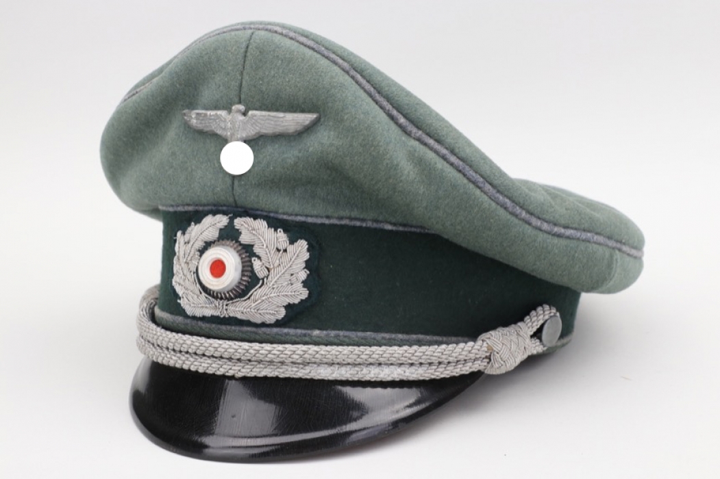 Heer Sanitätsdienst officer's visor cap