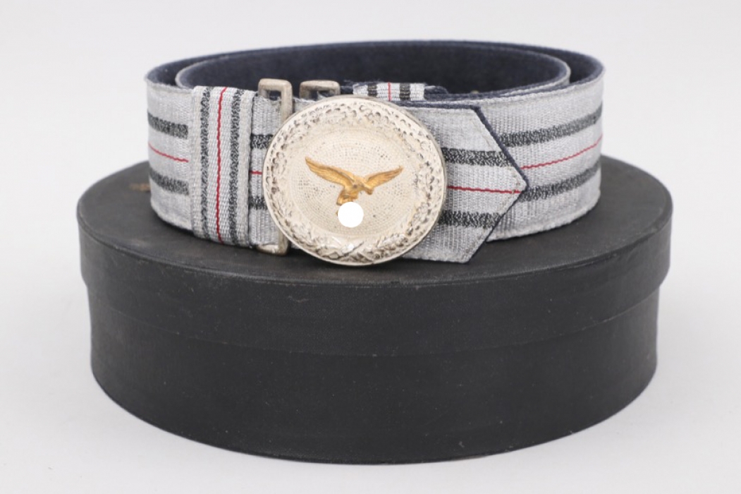 Luftwaffe officer's dress belt & buckle in case - 1st pattern