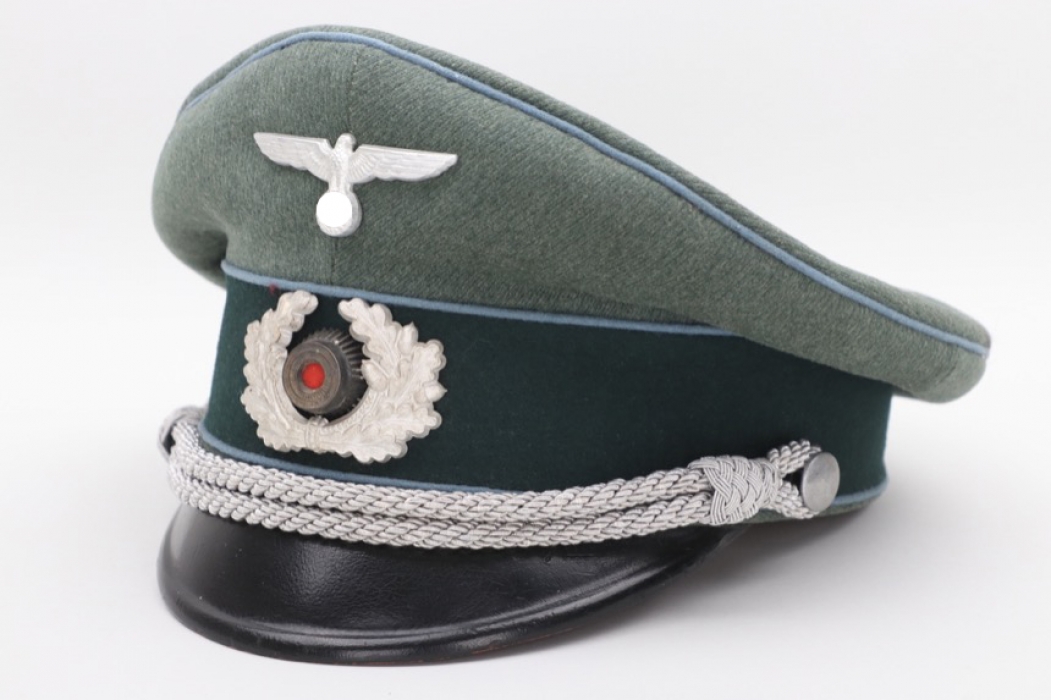 Heer Transport visor cap EM/NCO - unit marked