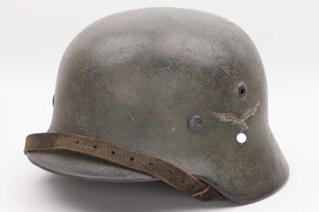 Luftwaffe M40 single decal "Normandy camo" helmet - SE64