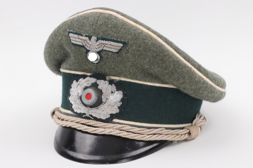 Geb.Jäg.Rgt. 297 officer - Heer Infanterie officer's  visor cap