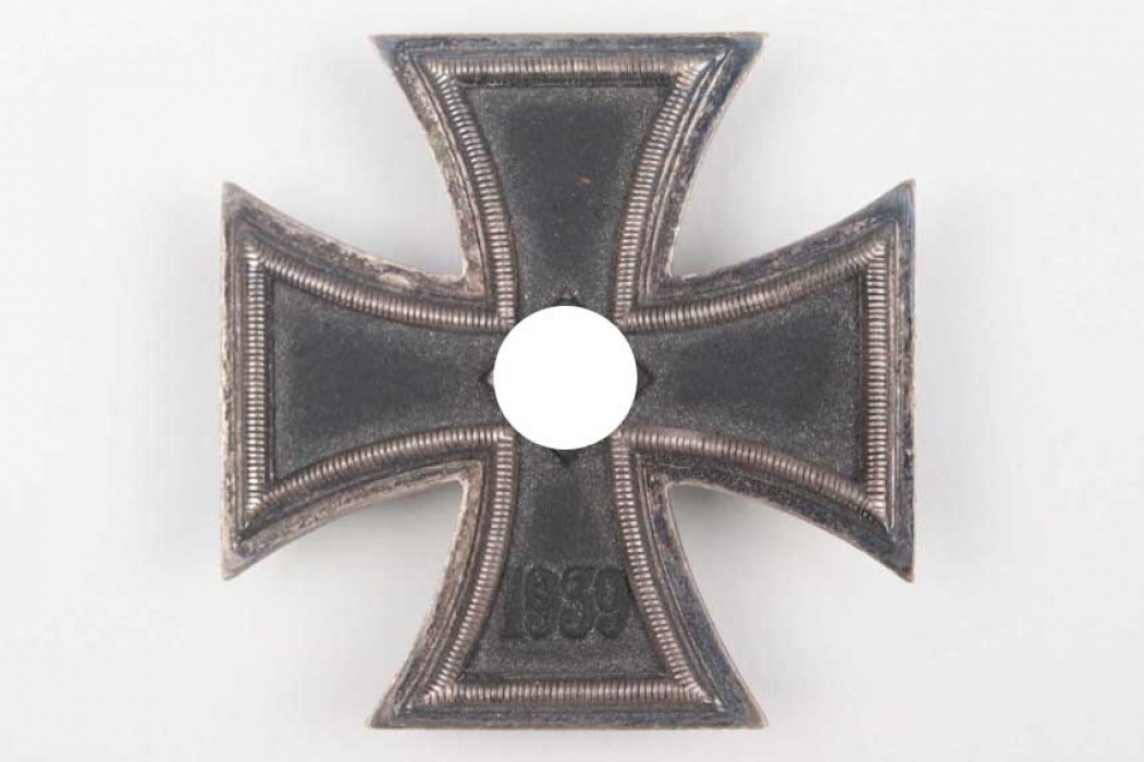 SS-Ostuf. Ziebrecht  - 1939 Iron Cross 1st Class "20" + portrait photo