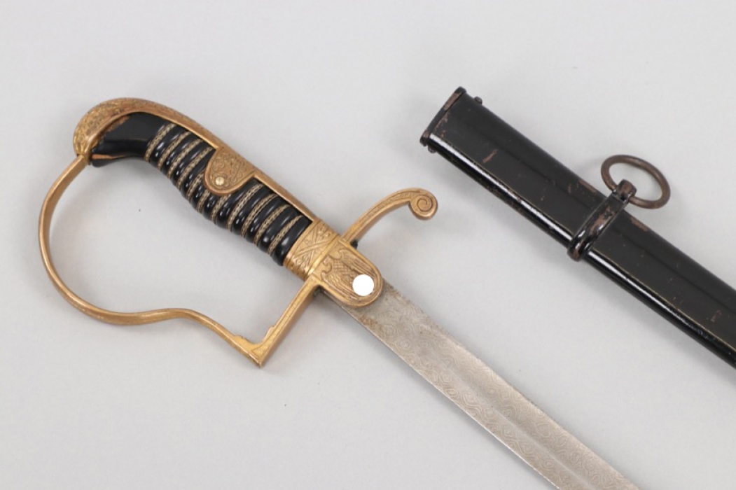 Heer officer's sabre to Kuno Ingenweyen with damascus blade - WKC