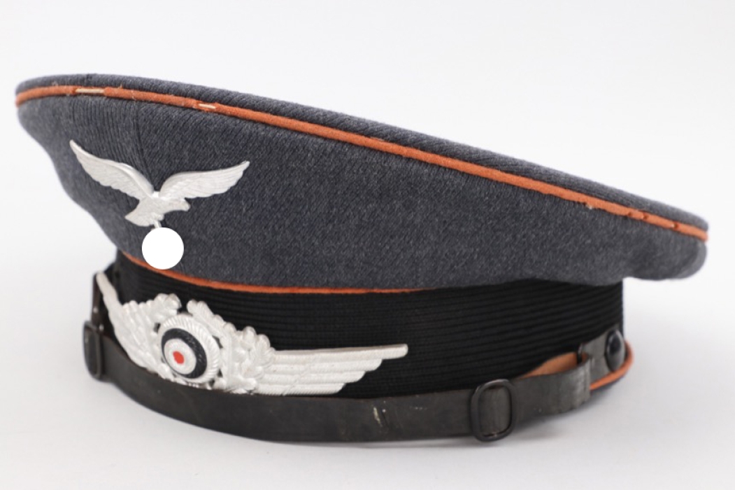 Luftwaffe signals visor cap EM/NCO with missing visor