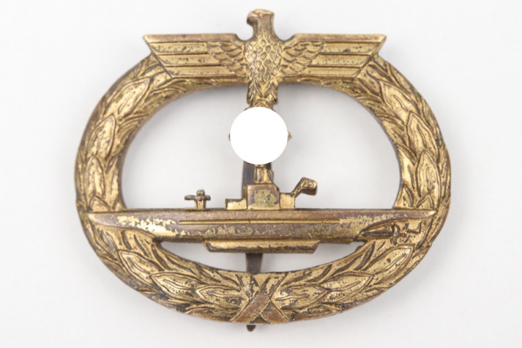 U-Boot War Badge "Otto Schickle" - tombak
