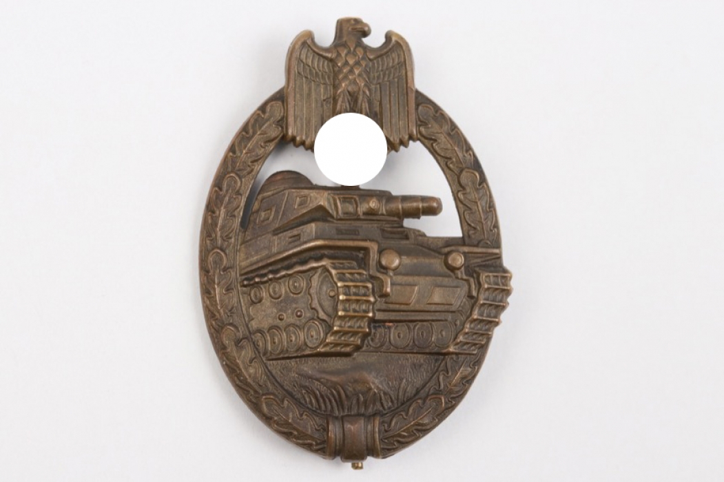 Tank Assault Badge in bronze - S&L (tombak)