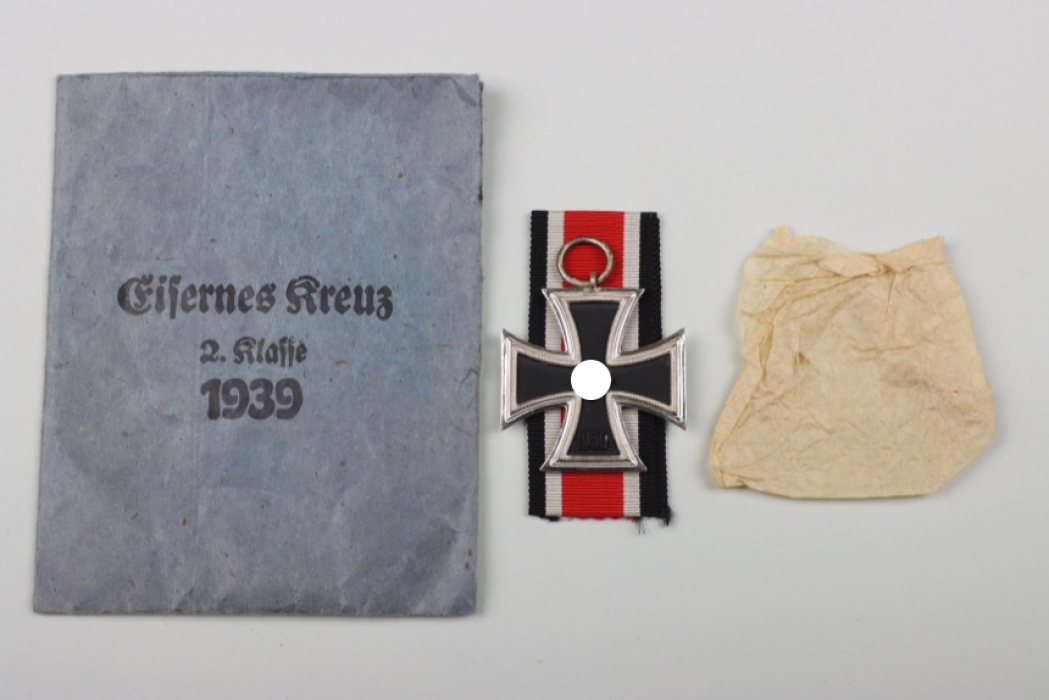 1939 Iron Cross 2nd Class in Walter & Heinlein marked bag
