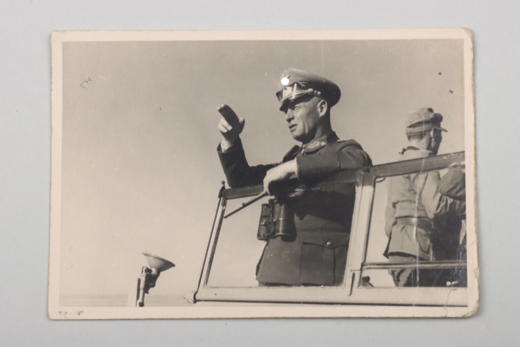 Erwin Rommel photograph by war photographer HANS ZORN