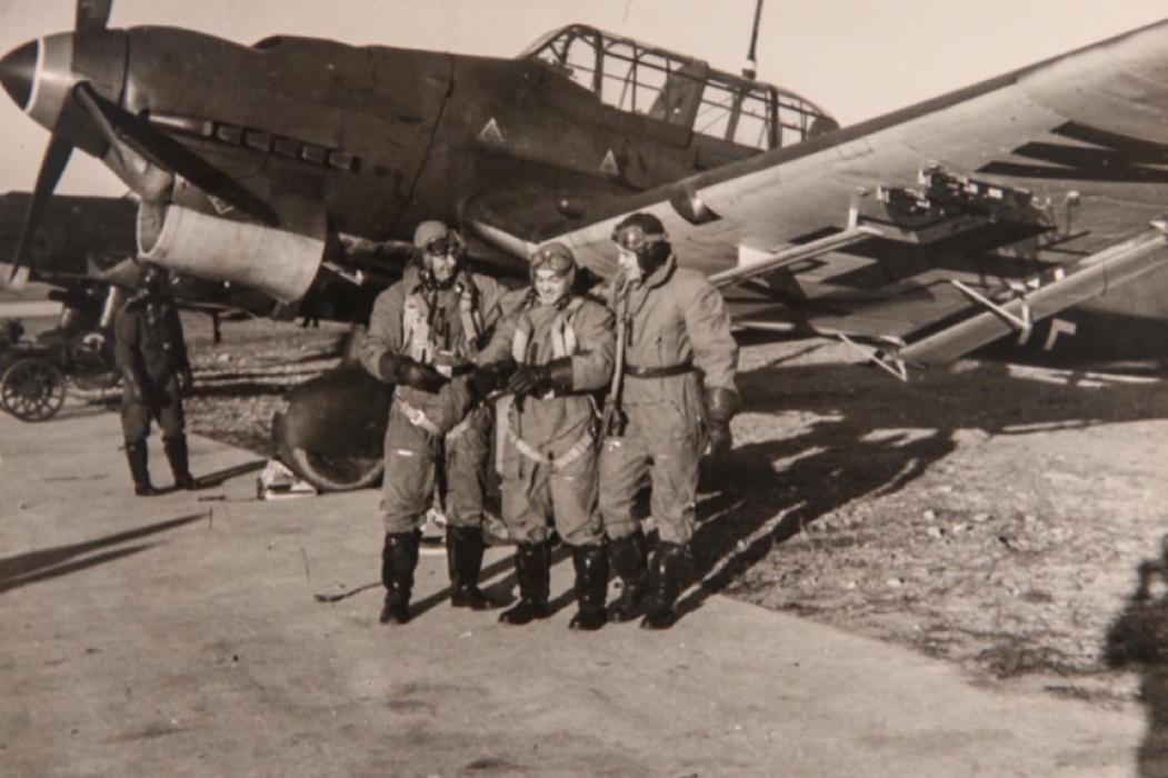 Luftwaffe photo album of a "Stuka" pilot - Italien