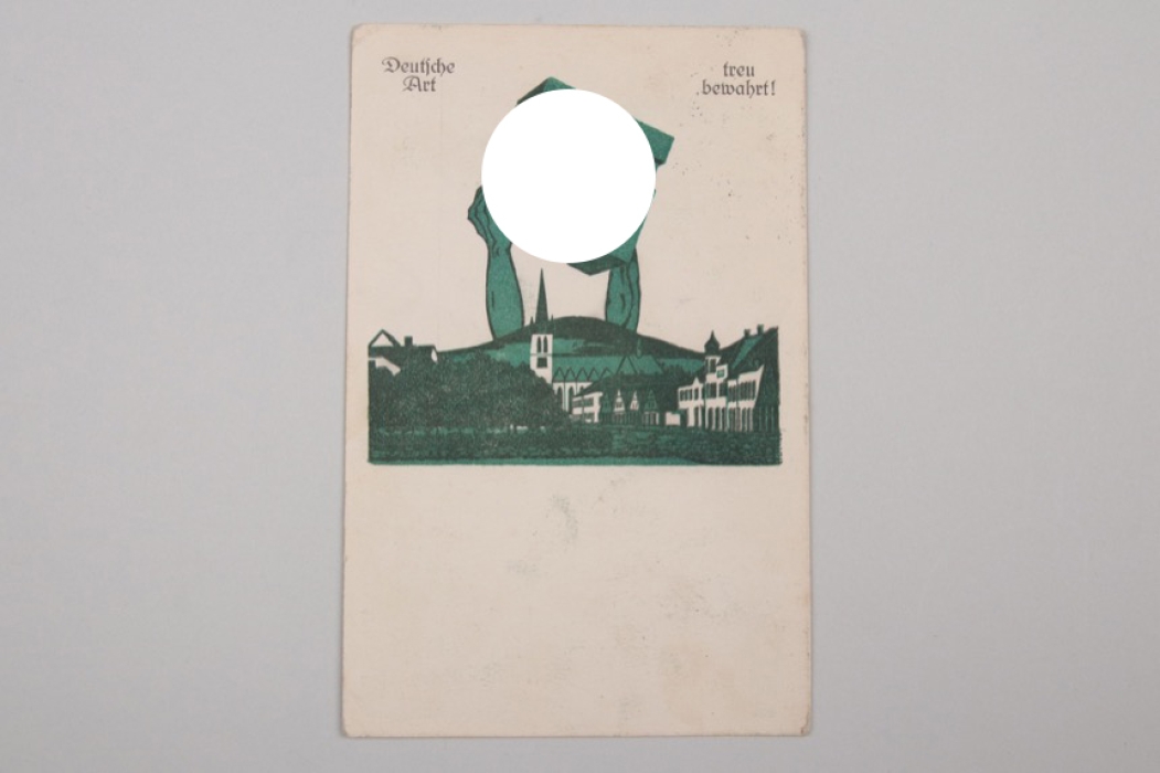 1924 postcard "Deutsche Art - treu bewahrt!" - Südslawien