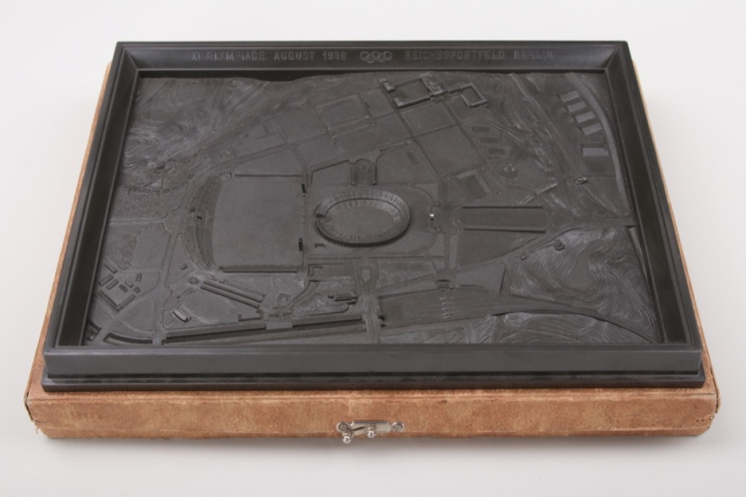 Olympic Games Berlin 1936 3D-model of the Reichssportfeld in box