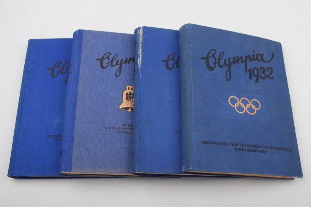 4 x Olympic Games cigarett card album