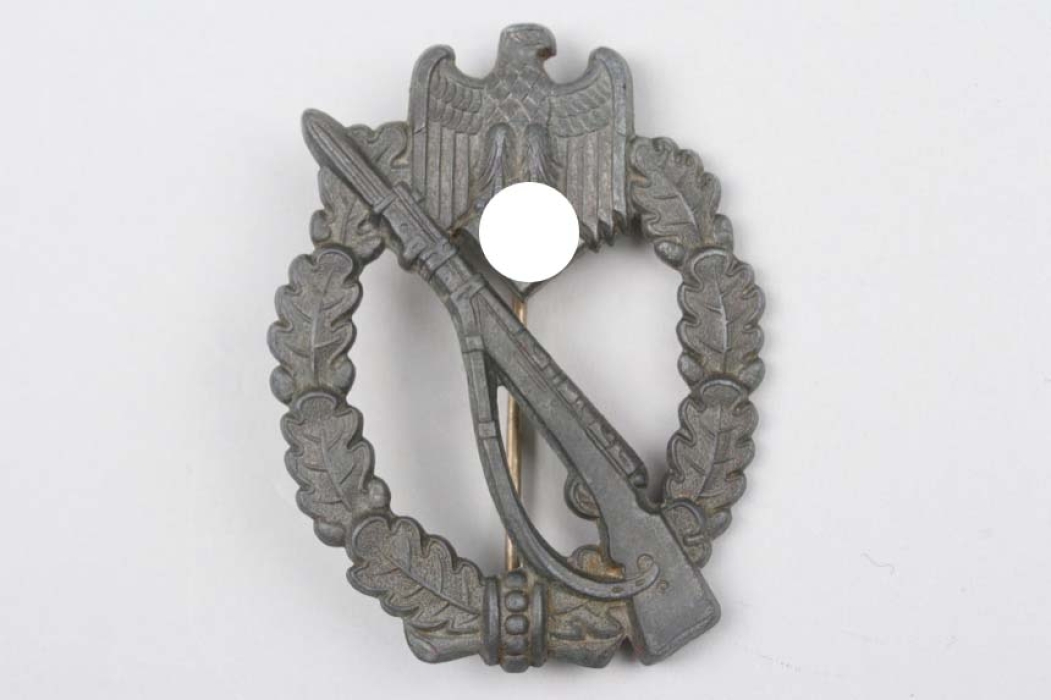 Infantry Assault Badge in Silver Wernstein Jena Zinc
