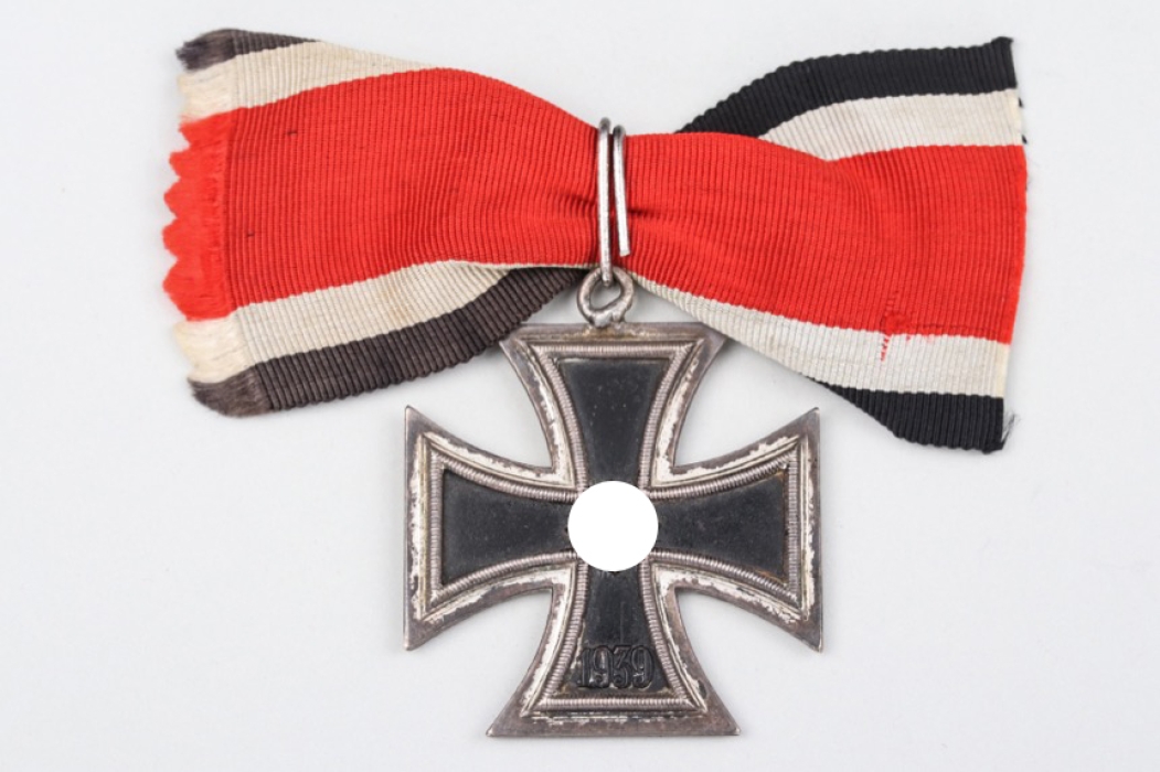 1939 Iron Cross 2nd Class worn as Knight's Cross with neck ribbon