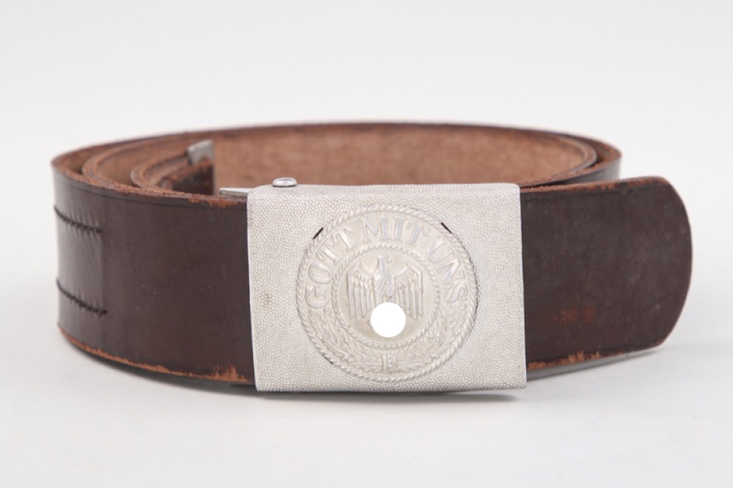 Heer dress belt and buckle EM/NCO - very rare variant
