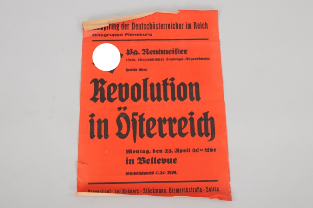 "Revolution in Österreich" poster