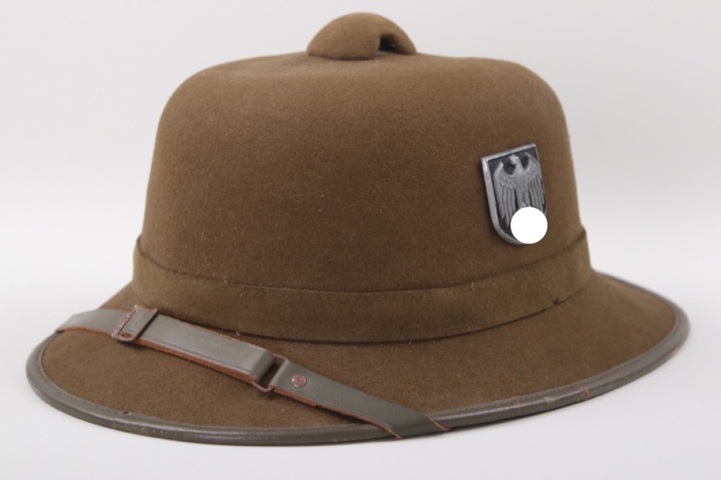 Heer doubel decal tropical pith helmet - 1942