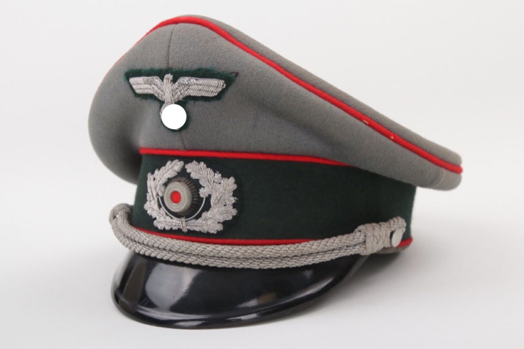 Heer artillery visor cap for officers - Josef Huber